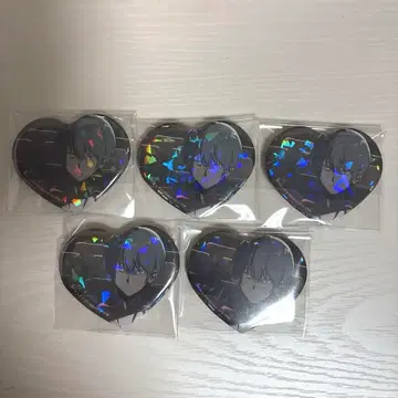 프로세카 아오야기 토우야 하트 캔뱃지