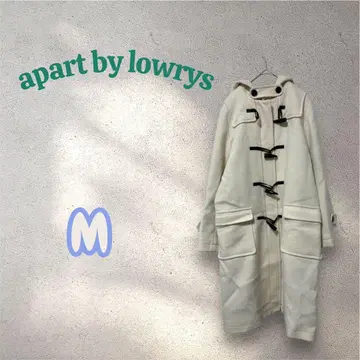 apart by lowrys 울 더플 코트 아이보리 M