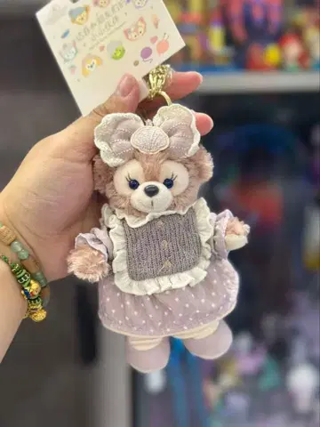 상하이 디즈니 한정판 정품 신상 셰리 메이 봉제 인형 키링