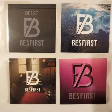 BE:FIRST 로고 스티커 4개 세트