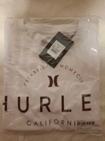 Hurley 로고 T셔츠 화이트 S