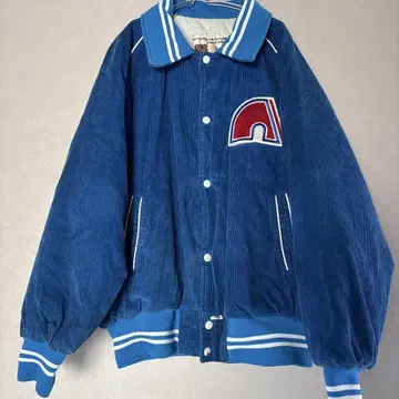 빈티지 코듀로이 바시티 자켓 NHL 캐나다제 스트릿