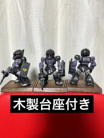 건담 컨버전스 검은 삼연성 자쿠I 리페인트