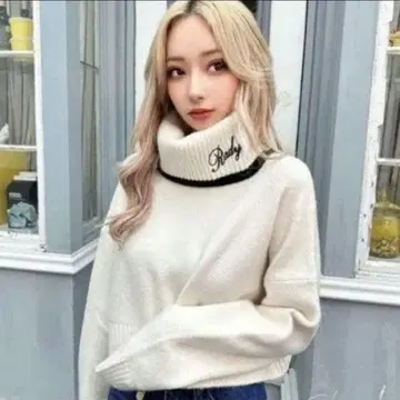 Rady 레이디 터틀 로고 니트탑