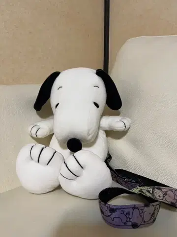 스누피 봉제 인형 스트랩 포함
