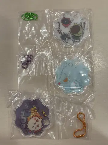 치이카와 (먼작귀) 구미 샤카샤카 키링 3개 세트