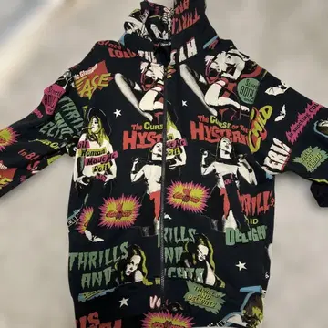 Hysterie Glamour 집 후드티