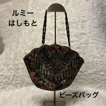 LUMY 하시모토 비즈 핸드백 Bead bag