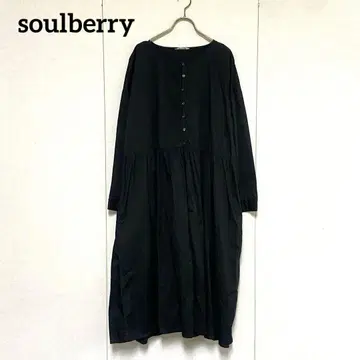 soulberry 서울베리 원피스에 겹쳐 입기 위한, 원피스 블랙