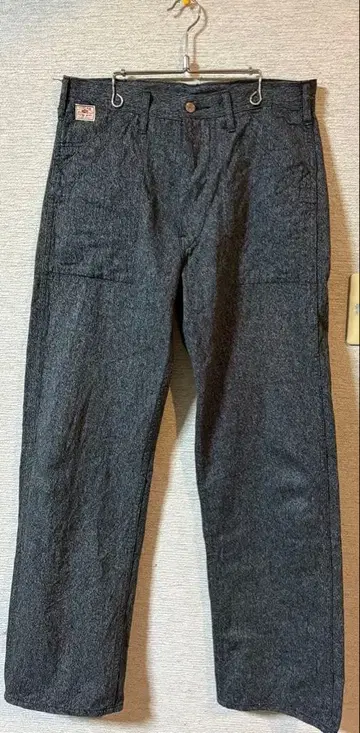 슈가케인 블랙코버트 크림슨 엔지니어 데님 팬츠 W32