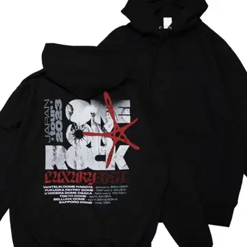ONE OK ROCK 로고 풀오버 후드티