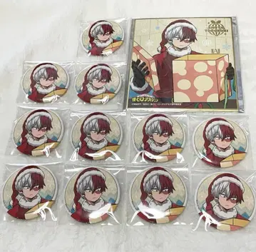 [ 묶음 판매 ] 히로아카 메리 크리스마스! 토도로키 쇼토 캔뱃지 색지