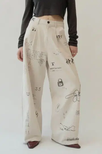 Knuth Marf high waist tatoo pants