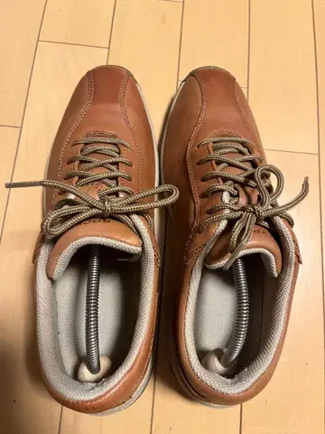 ROCK PORT 브라운 가죽 캐주얼 슈즈
