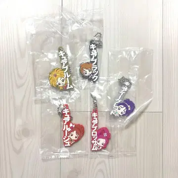 프리큐어 올스타즈 캡슐 러버 마스코트 5종 세트