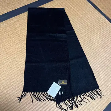 캐시미어 100% 머플러 블랙 새상품 미사용