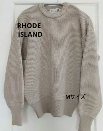RHODE ISLAND 니트 긴팔 스웨터 M 사이즈