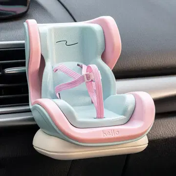 마카롱 러브브 카시트 카시트 봉제 인형 자동차 액세서리 장식