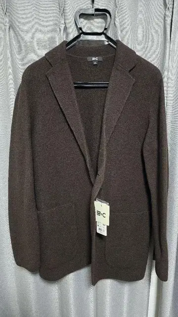 UNIQLO C 니트 자켓 M 브라운