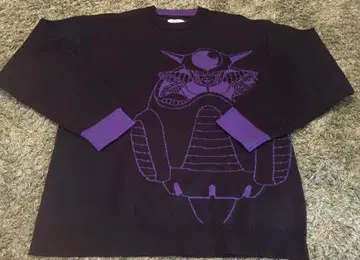 드래곤볼 우주의 제왕 워셔블 자카드 니트 L