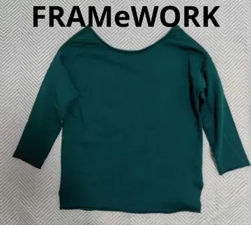 미사용품 FRAMeWORK 프레임워크 상의 그린