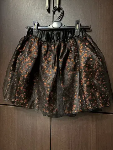 할로윈 미키마우스 플레어 스커트