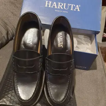 HARUTA / 블랙 로퍼 일본제