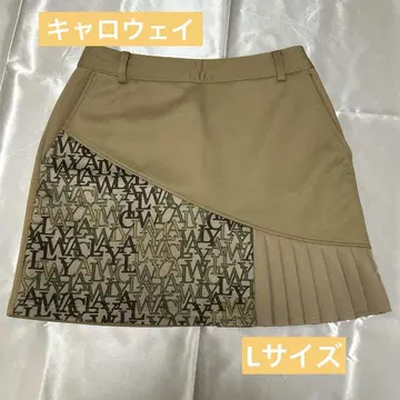 캘러웨이 베이지 스커트 여성용 골프