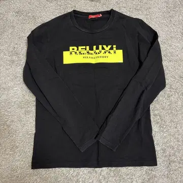 RELUXI 긴팔 티셔츠 블랙