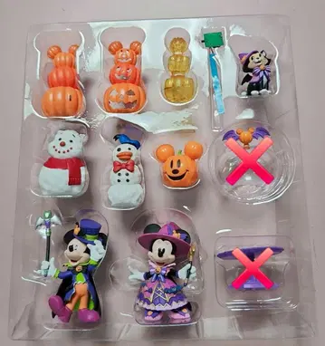디즈니 할로윈 미니어처 후드 정기 구독 혜택 피규어 크리스마스