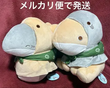 외출 아기상어 카부릿코 봉제 인형 세트