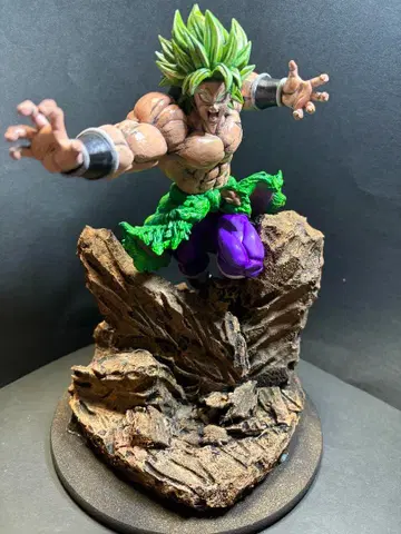 드래곤볼 슈퍼 브로리 리페인트 디오라마 피규어