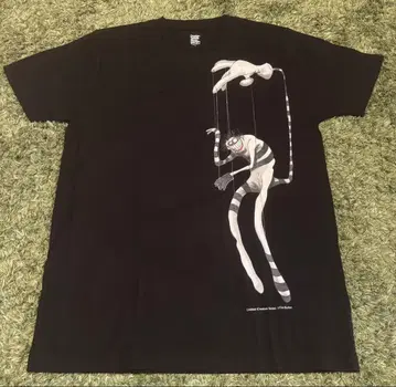 그라니프 팀 버튼 콜라보 T셔츠 S 새상품급