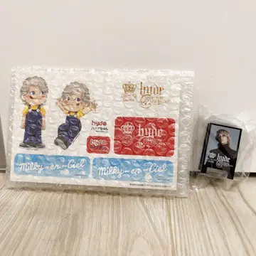 hyde 탄생제 라르 복권 아크릴 메모 클립 스티커 시트