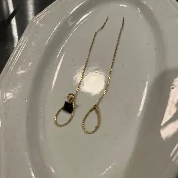agete 아가트 k10 체인 귀걸이