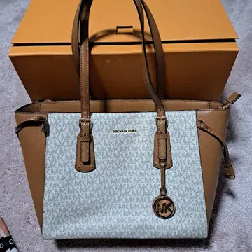 MICHAEL KORS 숄더백 베이지/화이트