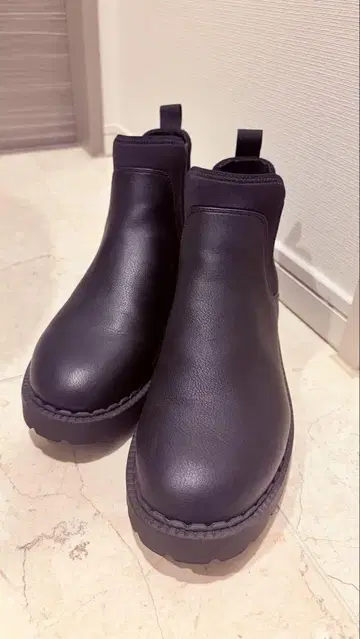 유니클로 c 사이드 고어 부츠