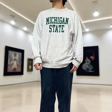 염색 80s Champion Reverse Weave USA 제 보로