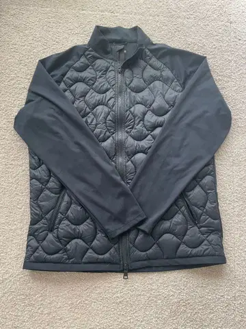 G/FORE 남성용 자켓 L 블랙 퀼팅