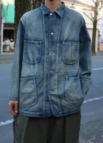 아프레쎄 Vintage Coverall Jacket