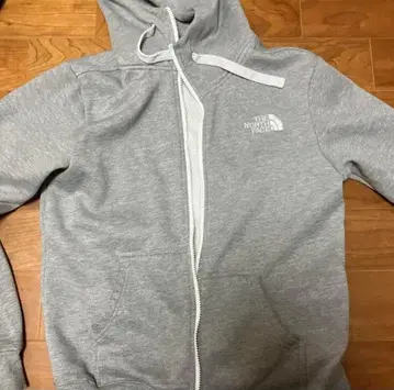 THE NORTH FACE 그레이 풀 집업 후드티