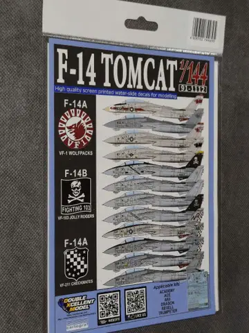 1/144 F-14 캣 데칼 세트