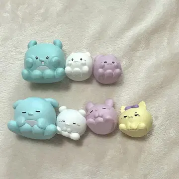 러브이즈 가챠가챠 끼임 어깨 쿵 7개 세트