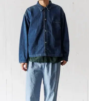 아프레쎄 25SS US NAVY 데님 재킷
