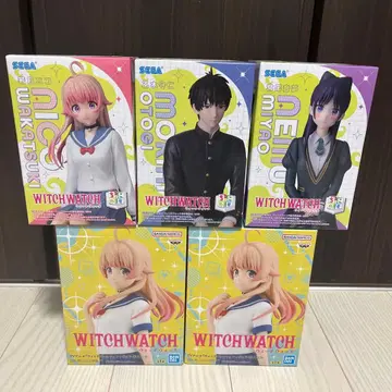 WITCHWATCH 피규어 5체 세트 SEGA