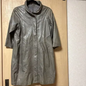 이탈리아제 램스킨 벌룬 코트