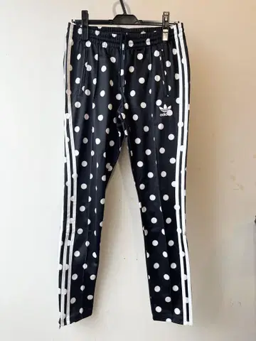 adidas originals 도트 무늬 트랙 팬츠 블랙