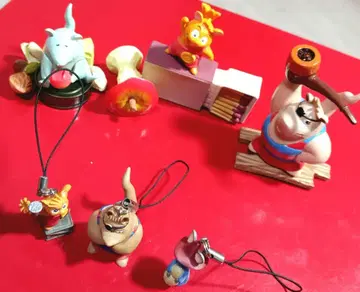 갬바의 모험 세트 피규어 3개 스트랩 3개