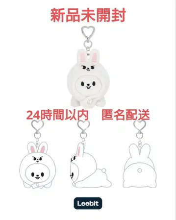 흠집 한국 팝업 SKZOO KEYRING LYING 리노