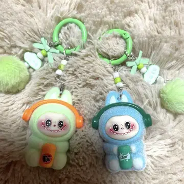 LABUBU 라부부 키링 2개 세트